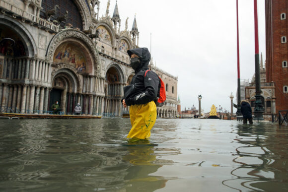 Worsening Off Season Floods In Venice Trigger Fears About Climate Change Impact